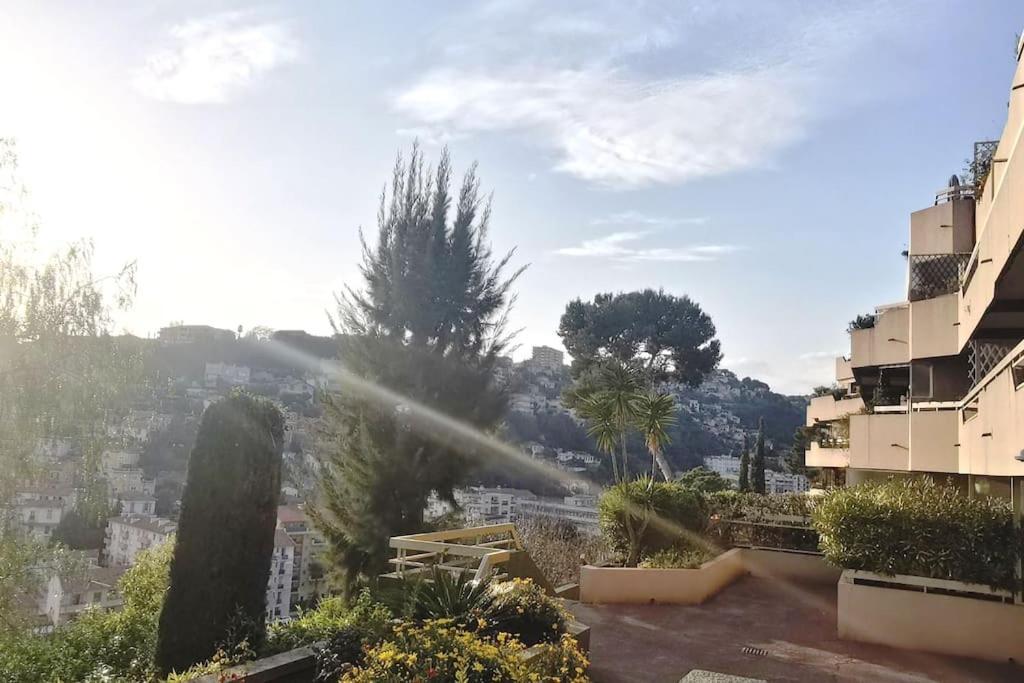 Appartement Nice Centre Vue Mer Avec Piscine Pour Famille, Couple D'Amis Pas De Groupes De Jeunes Autorises 외부 사진